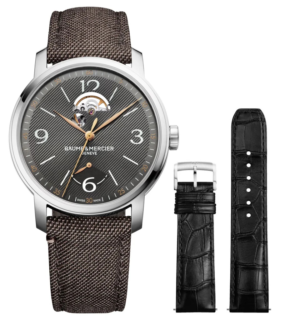 BAUME &amp; MERCIER Mod. CLASSIMA SPECIAL EDITION - Open Balance + Extra strap