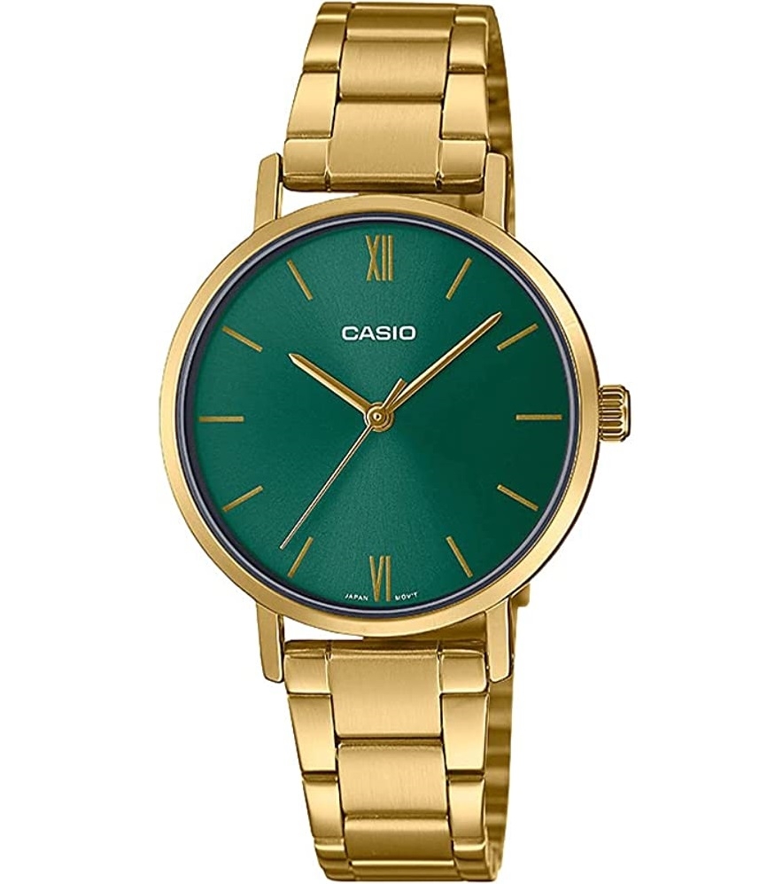 CASIO COLLECTION Mod. LADY EASY TIME - GOLD, GREEN