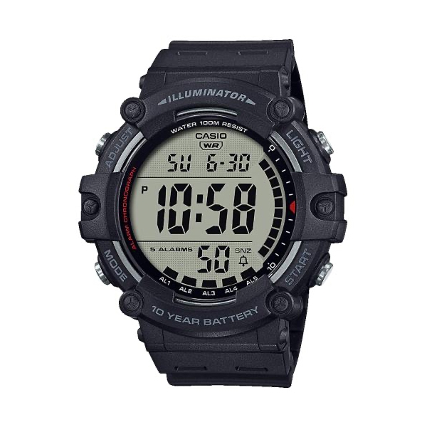 CASIO SPORT Mod. DIVER - ILLUMINATOR WORLDTIME 10 YEARS BATTERY
