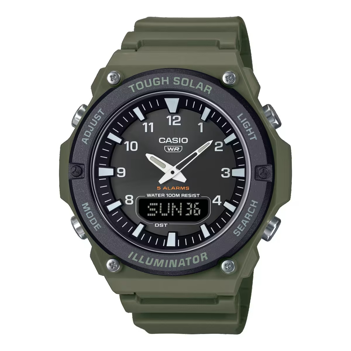 CASIO COLLECTION Mod. TOUGH SOLAR - GREEN