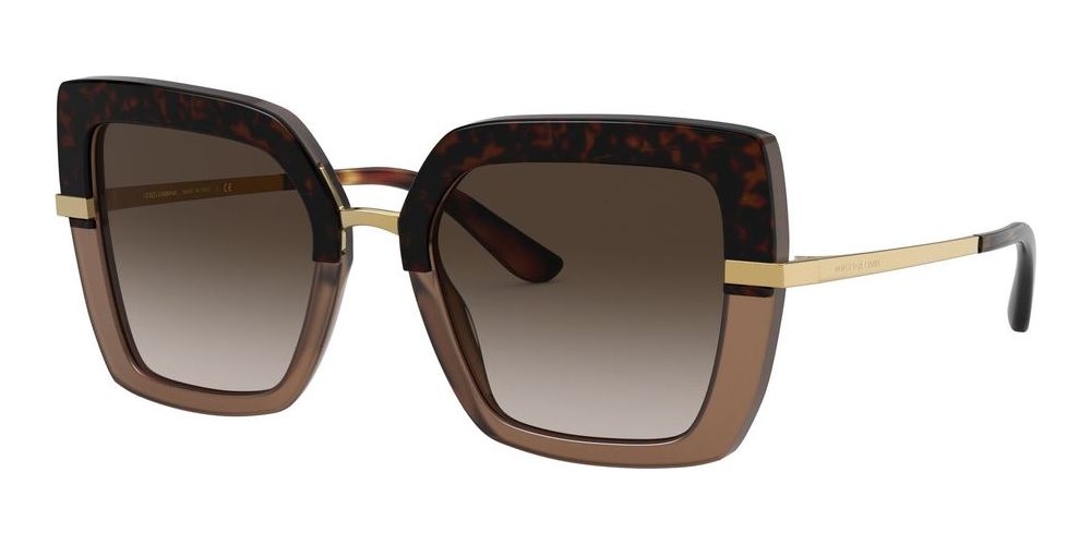 DOLCE &amp; GABBANA MOD. HALF PRINT DG 4373