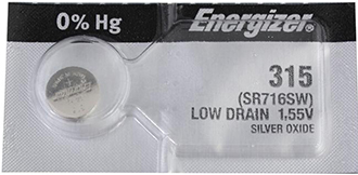 ENERGIZER BATTERY Ref. 315