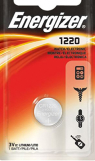 ENERGIZER BATTERY Ref. CR1220 - 3V