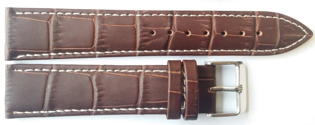 CROCO LOOK Brown - 18 mm
