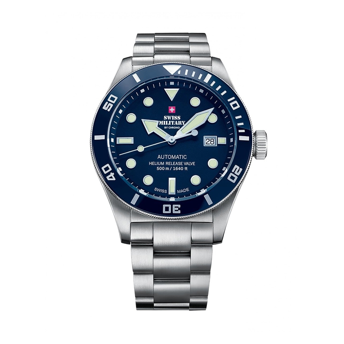 SWISS MILITARY By CHRONO WATCHES Mod. SMA34075.02