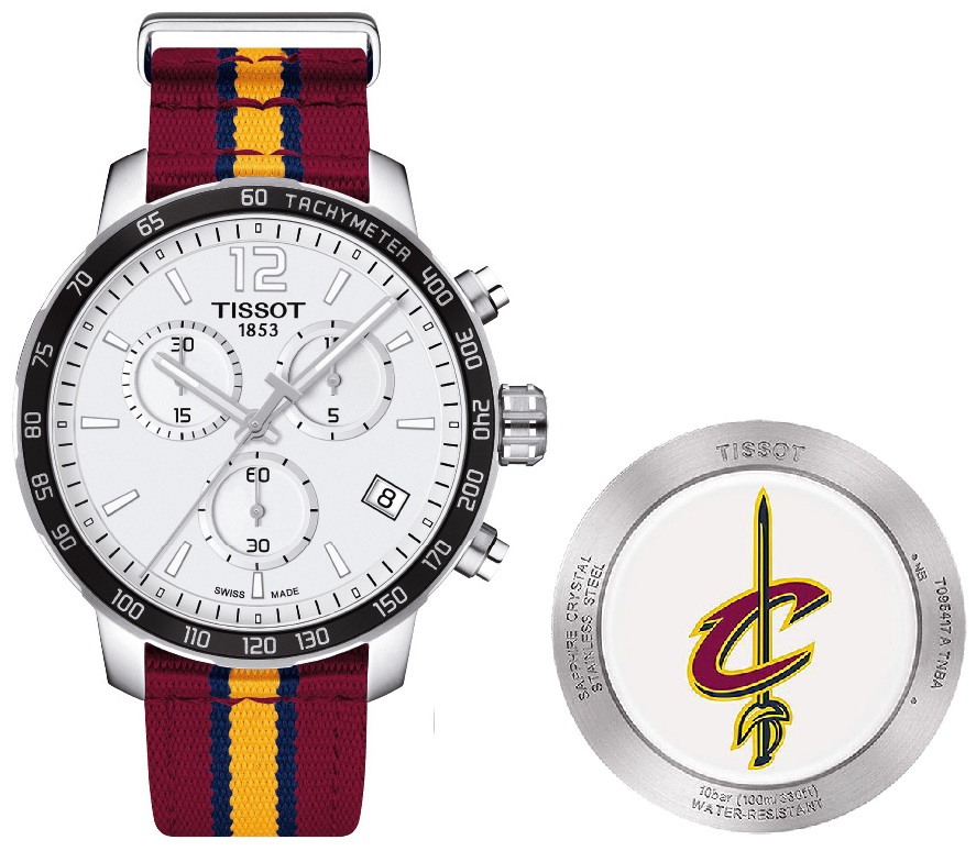 TISSOT Mod. QUICKSTER NBA CLEVELAND CAVALIERS