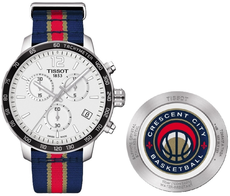 TISSOT Mod. QUICKSTER NBA NEW ORLEANS PELICANS