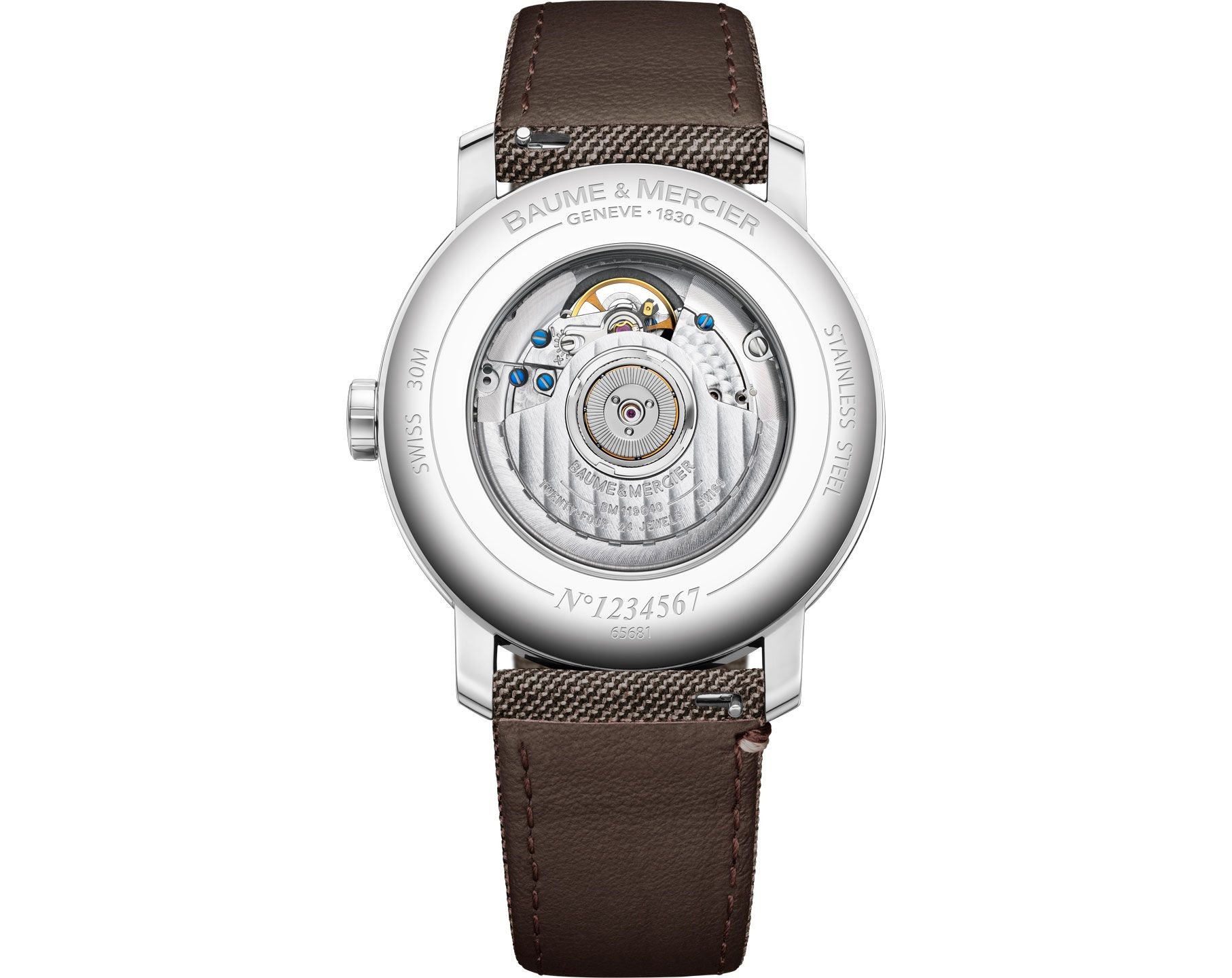 BAUME &amp; MERCIER Mod. CLASSIMA SPECIAL EDITION - Open Balance + Extra strap