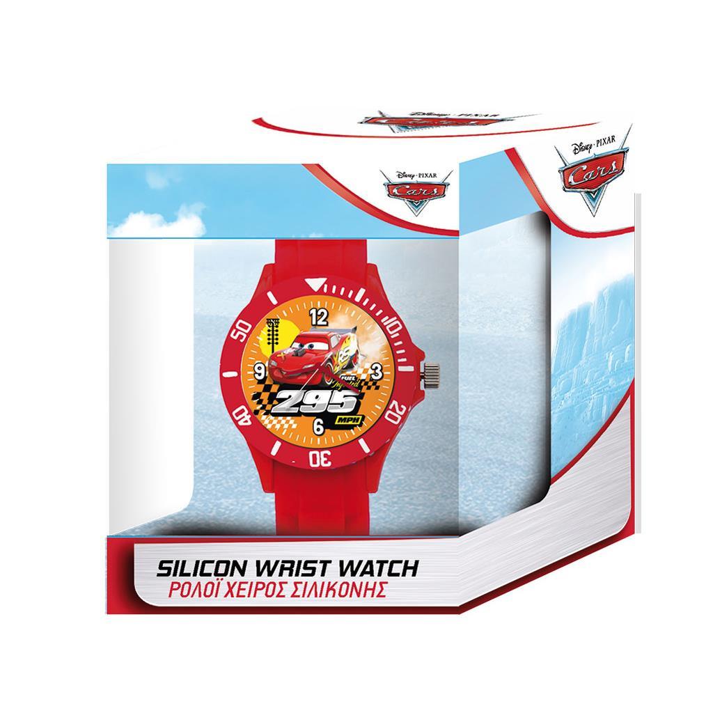 DISNEY-PIXAR KID WATCH Mod. CARS RED - SILICON WRIST WATCH