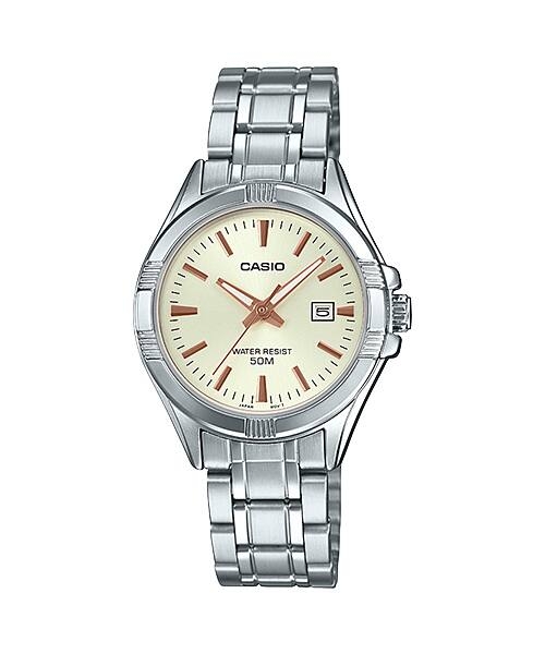 CASIO COLLECTION Mod. LADY DATE - CHAMPAGNE
