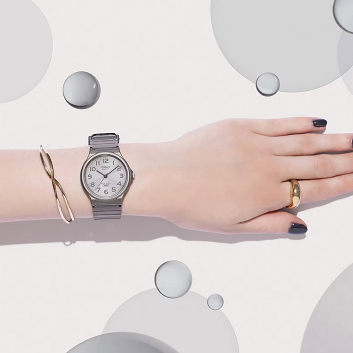 CASIO COLLECTION Mod. POP TRANSLUCID GREY