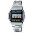 CASIO VINTAGE Mod. ICONIC - CLASSIC SILVER