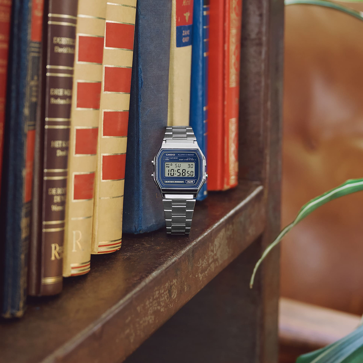 CASIO VINTAGE Mod. ICONIC - BLUE **NEW**