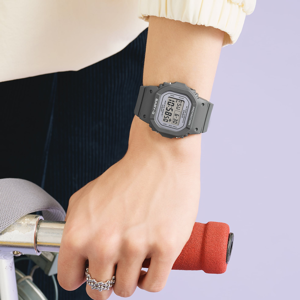 CASIO BABY-G Mod. 560 SPRING COLORS SERIE - BLACK