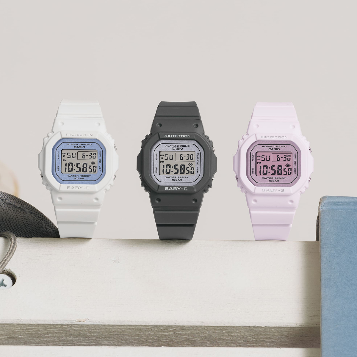 CASIO BABY-G Mod. 560 SPRING COLORS SERIE - LIGHT BLUE