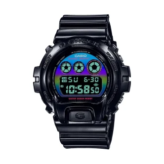 CASIO G-SHOCK Mod. OVERSIZE - VIRTUAL BLACK RAINBOW SERIE