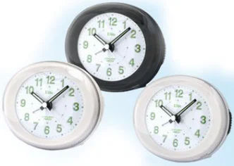 ELITE SVEGLIA ANALOGICA SILVER/ SILVER ALARM CLOCK