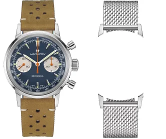 HAMILTON Mod. INTRA-MATIC AUTOMATIC CHRONO Special Pack + Extra Strap