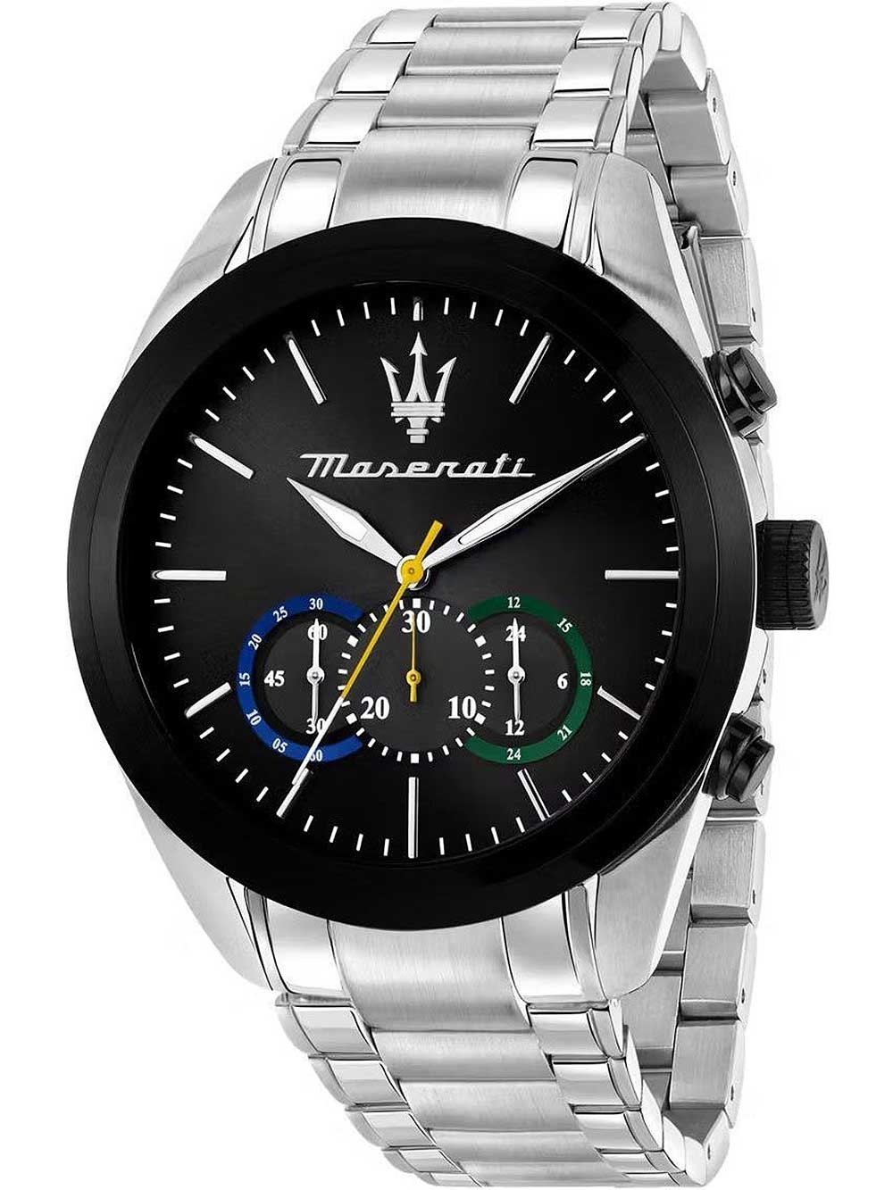 MASERATI Mod. TRAGUARDO - CHRONOGRAPH Special Edition + 3 extra straps