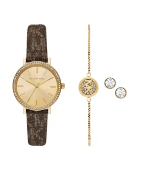 MICHAEL KORS Mod. ADDYSON Special Pack + Bracelet + Earrings
