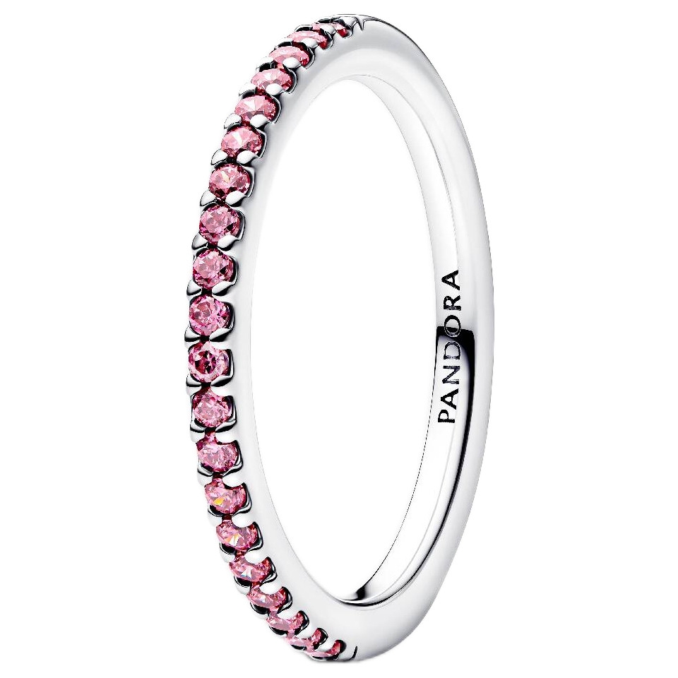 PANDORA Mod. SPARKLING PINK BAND RING