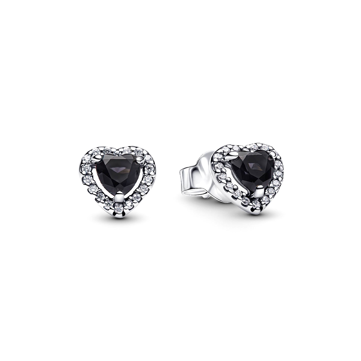 PANDORA JEWELRY Mod. ELEVATED HEART STUD EARRINGS