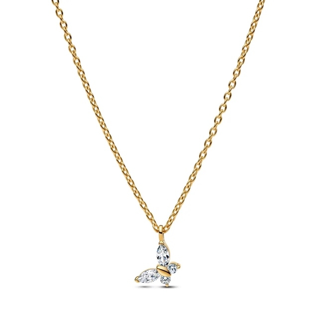 PANDORA Mod. INTERTWINED CIRCLES COLLIER NECKLACE