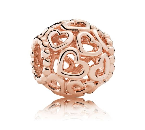 PANDORA Mod. HEARTS ALL OVER CHARM