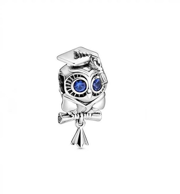 PANDORA Mod. WISE OWL GRADUATION CHARM