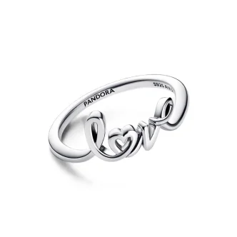 PANDORA JEWELRY Mod. HANDWRITTEN LOVE RING