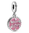 PANDORA Mod. PINK BIRTHDAY CAKE DANGLE CHARM