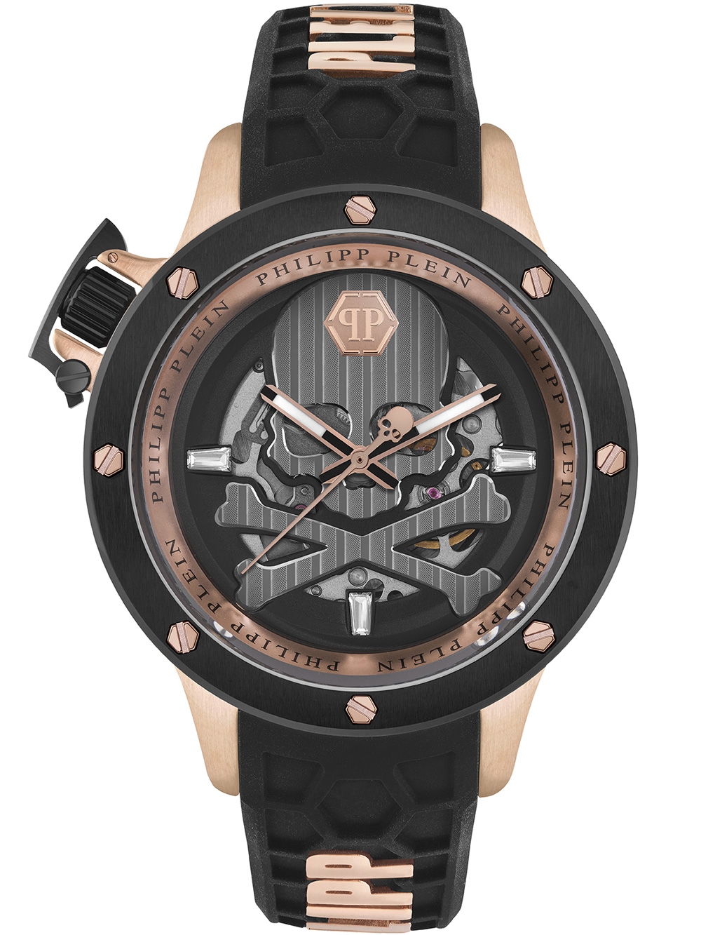 GAGA' MILANO Mod. BIONIC SKULL - Black ***SPECIAL PRICE***