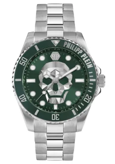 PHILIPP PLEIN Mod. THE $KULL DIVER - GREEN