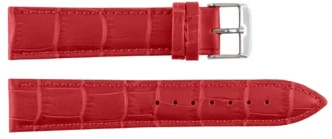 LEATHER Strap Red - 18mm
