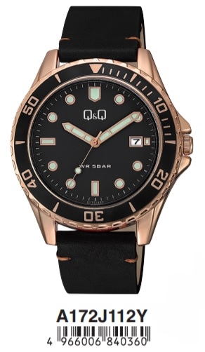 Q&Q Mod. GENT DATE