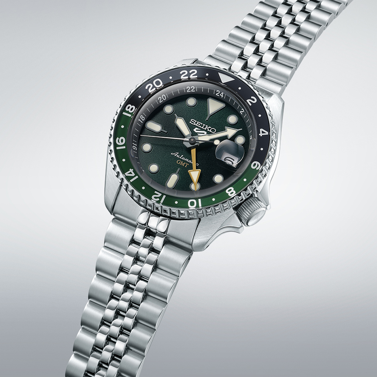 SEIKO 5 Mod. SPORTS AUTOMATIC GMT - FOREST GREEN